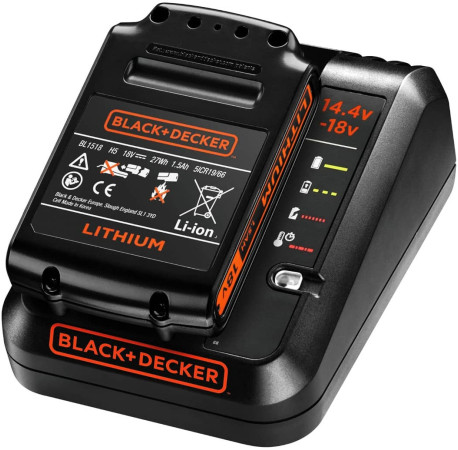 Зарядний пристрій Li-Ion 14.4-18В Black+Decker BDC1A купити