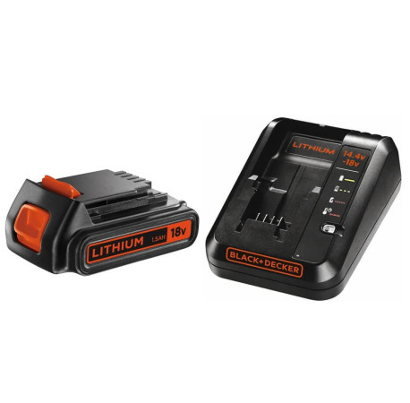 Зарядний пристрій Li-Ion 14.4-18В Black+Decker BDC1A15