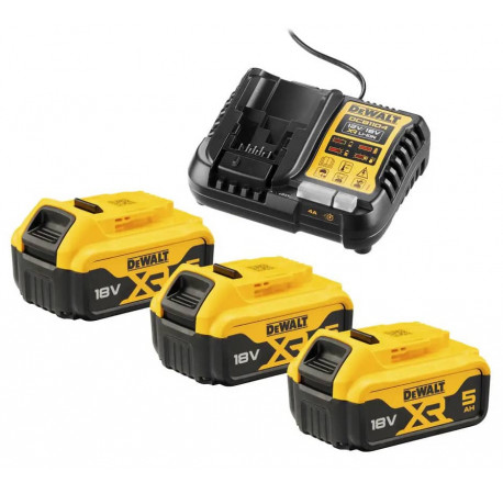 Зарядное устройство Li-Ion 10.8-18В DeWALT DCB1104P3