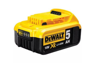 Аккумуляторная батарея Li-Ion 18B 5Ач DeWALT DCB184