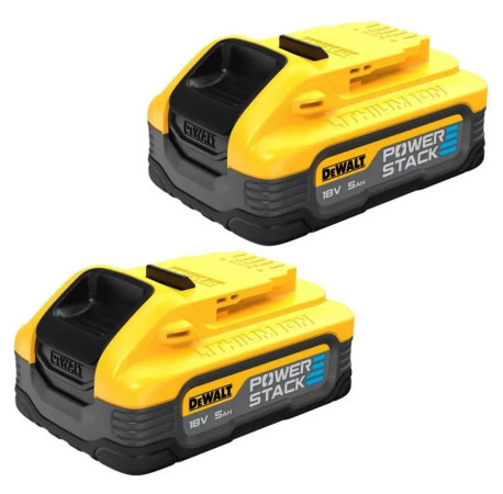 Аккумуляторная батарея PowerStack XR Li-Ion 18В 5Ач DeWALT DCBP518H2