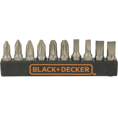 Набір біт з магнітним тримачем Black+Decker A7074 ціна