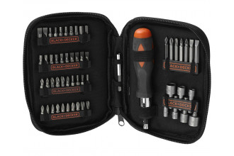 Набір біт з магнітним тримачем Black+Decker A7104
