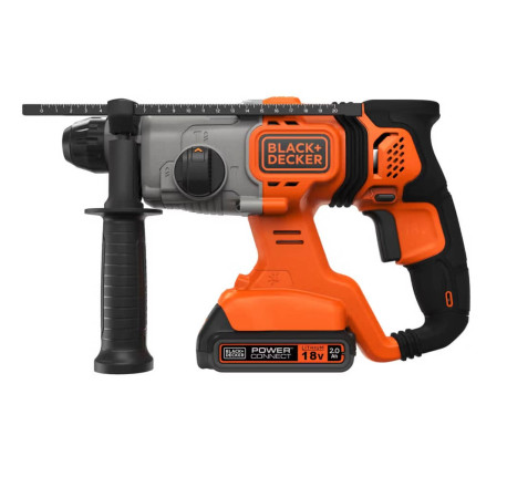 Перфоратор акумуляторний SDS-Plus Li-lon 18В 2Аг 1.2Дж Black+Decker BCD900D1S купити