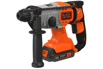 Перфоратор акумуляторний SDS-Plus Li-lon 18В 2.5Аг 2Дж Black+Decker BCD900E2K