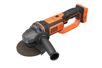 Кутова шліфмашина Болгарка акумуляторна Li-lon 18B 125мм 8600об Black+Decker BCG720N