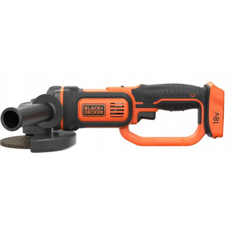 Кутова шліфмашина Болгарка акумуляторна Li-lon 18B 125мм 8600об Black+Decker BCG720N купити