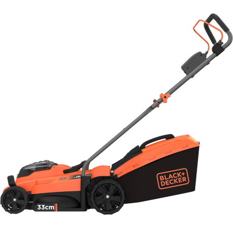 Газонокосарка акумуляторна 32см Li-lon 18В 2.5Аг Black+Decker BCMW3318L2 купити