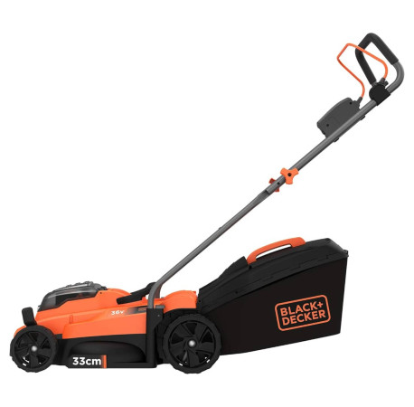 Газонокосарка акумуляторна 32см Li-lon 36В 2.5Аг Black+Decker BCMW3336L1 купити