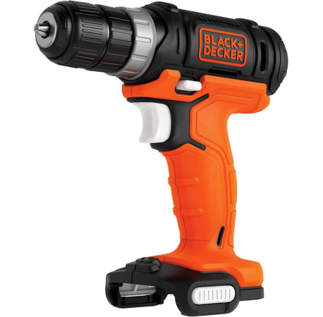 Дриль-шуруповерт акумуляторний Li-lon 10.8В 26Нм Black+Decker BDCDD12USB