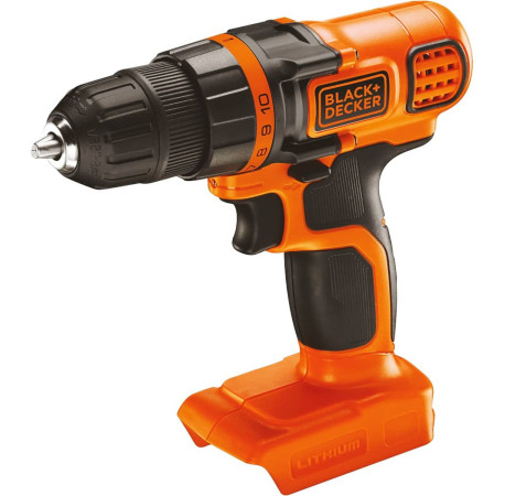 Дрель-шуруповерт аккумуляторный Li-lon 18В 28Нм Black+Decker BDCDD18N