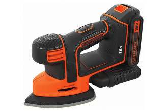 Шліфмашина вібраційна акумуляторна Li-Ion 18В 1.5Аг 12000об Black+Decker BDCDS18