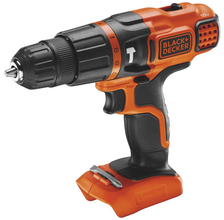 Дриль ударний акумуляторний Black+Decker BDCH188N купити