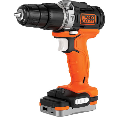Набір з двох акумуляторних інструментів Li-lon 12В 1.5Аг Black+Decker BDCK121S1S купити