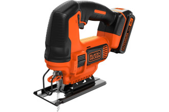 Пила лобзикова акумуляторна Li-lon 18В 1.5Аг 230Вт Black+Decker BDCJS18
