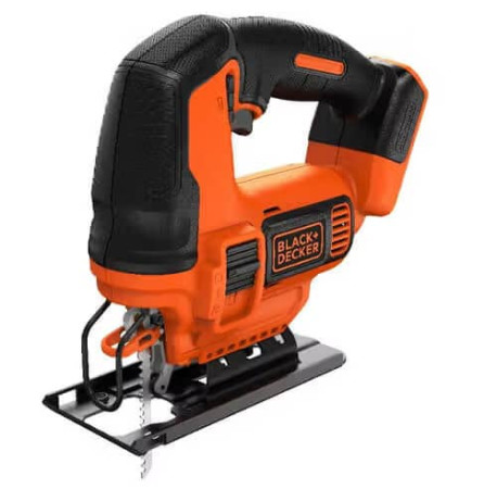 Пила лобзикова акумуляторна Li-lon 18В 230Вт Black+Decker BDCJS18N