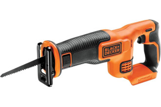 Пила шабельна акумуляторна Li-lon 18В 3000ход Black+Decker BDCR18N