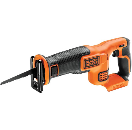 Пила сабельная аккумуляторная Li-lon 18В 3000ход Black+Decker BDCR18N