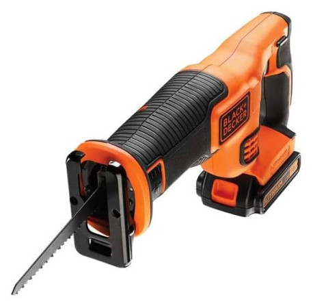 Пила шабельна акумуляторна Li-lon 18В 1.5Аг 3000ход Black+Decker BDCR18 ціна