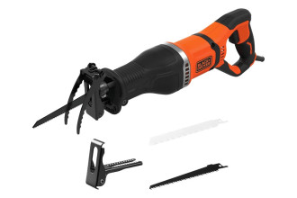 Пила сабельная сетевая 750Вт Black+Decker BES301K