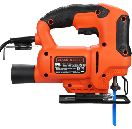 Пила лобзиковая сетевая 400Вт Black+Decker BES603 цена
