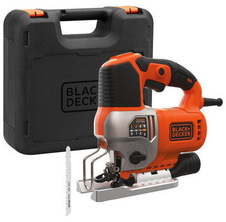 Пила лобзиковая сетевая 650Вт Black+Decker BES610K цена