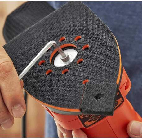 Шліфмашина вібраційна мережева 200Вт Black+Decker BEW200 ціна