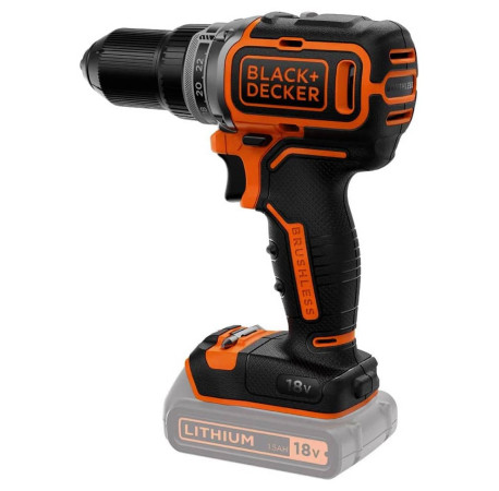 Дрель-шуруповерт аккумуляторный Black+Decker BL186N купить