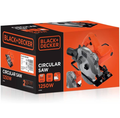 Пила дискова мережева 190мм 1250Вт Black+Decker CS1250L ціна