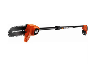 Висоторіз акумуляторний з штангою Li-Ion 18В 2Аг 20см Black+Decker GPC1820L20