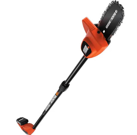 Высоторез аккумуляторный с штангой Li-Ion 18В 2Аг 20см Black+Decker GPC1820L20 купить