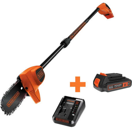 Высоторез аккумуляторный с штангой Li-Ion 18В 2Аг 20см Black+Decker GPC1820L20 в Тулс ДеВолт