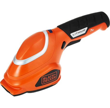 Кущоріз-ножиці акумуляторні Li-Ion 7.2B Black+Decker GSL700KIT купити