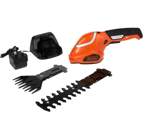 Кущоріз-ножиці акумуляторні Li-Ion 7.2B Black+Decker GSL700 ціна