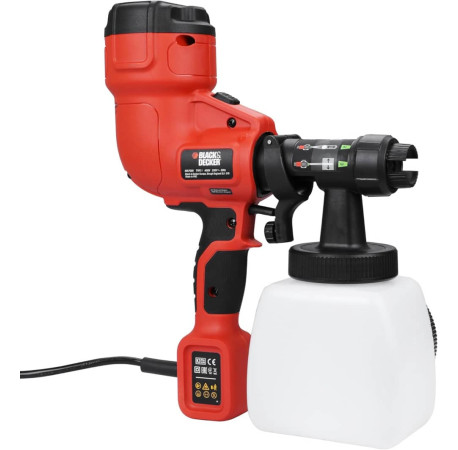 Фарбопульт електричний 400Вт 1.2л Black+Decker HVLP200 в магазині Tools DeWalt