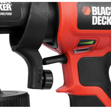 Фарбопульт електричний 400Вт 1.2л Black+Decker HVLP200 з доставкою
