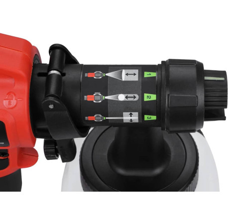 Фарбопульт електричний 400Вт 1.2л Black+Decker HVLP200 з іншого ракурсу