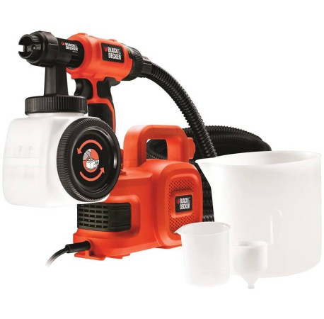 Фарбопульт електричний 350Вт 1.2л Black+Decker HVLP400