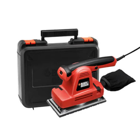 Шліфмашина вібраційна мережева 310Вт Black+Decker KA274EKA ціна