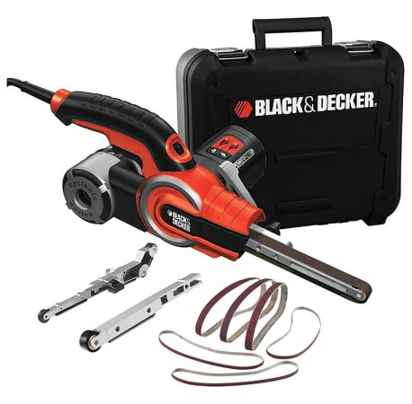 Напильник электрический сетевой 400Вт Black+Decker KA902EK цена