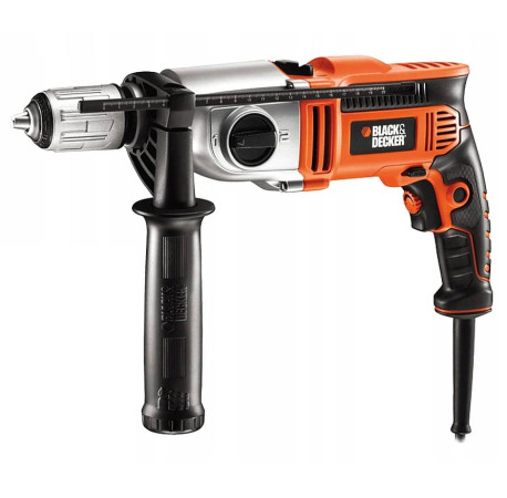 Дриль мережевий ударний 850Вт 62Нм Black+Decker KR8542K