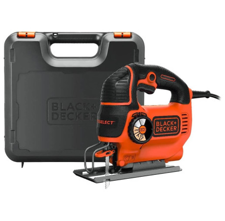 Пила лобзиковая сетевая 550Вт Black+Decker KS801SEK цена