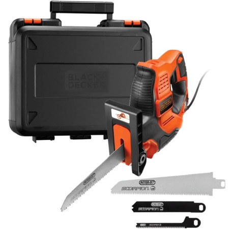 Пила сабельная сетевая 500Вт Black+Decker RS890K цена