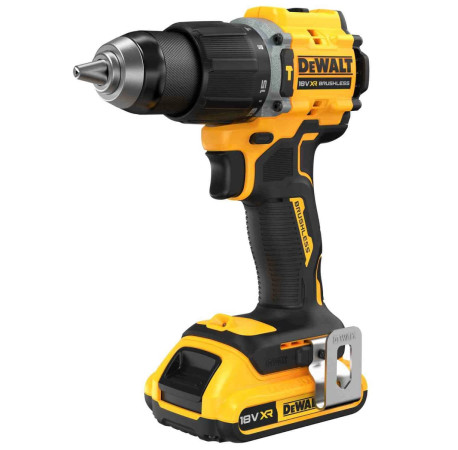 Дрель-шуруповерт аккумуляторный ударный XR Li-lon 18В 2Ач 74Нм DeWALT DCD799D2T