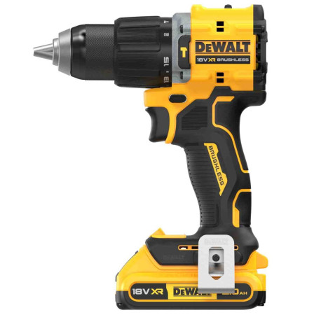 Дрель-шуруповерт аккумуляторный ударный XR Li-lon 18В 2Ач 74Нм DeWALT DCD799D2T цена