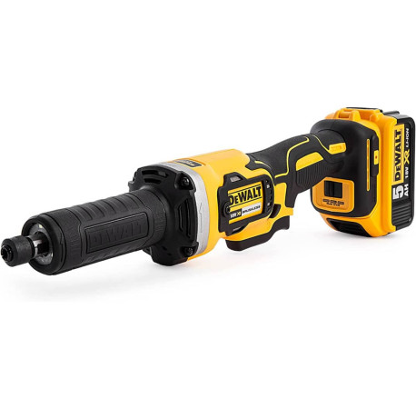 Прямошліфувальна машина акумуляторна DeWALT DCG426P2