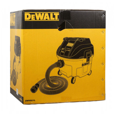 Пилосос промисловий мережевий 1400Вт DeWALT DWV901L з доставкою