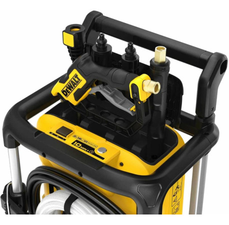Мойка высокого давления аккумуляторная XR Li-lon 18В DeWALT DCMPW1600N с другого ракурса