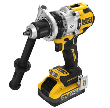 Дрель-шуруповерт аккумуляторный ударный XR Li-lon 18В 5Ач 169Нм DeWALT DCD1007H2T цена