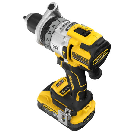 Дрель-шуруповерт аккумуляторный ударный XR Li-lon 18В 5Ач 169Нм DeWALT DCD1007H2T с доставкой